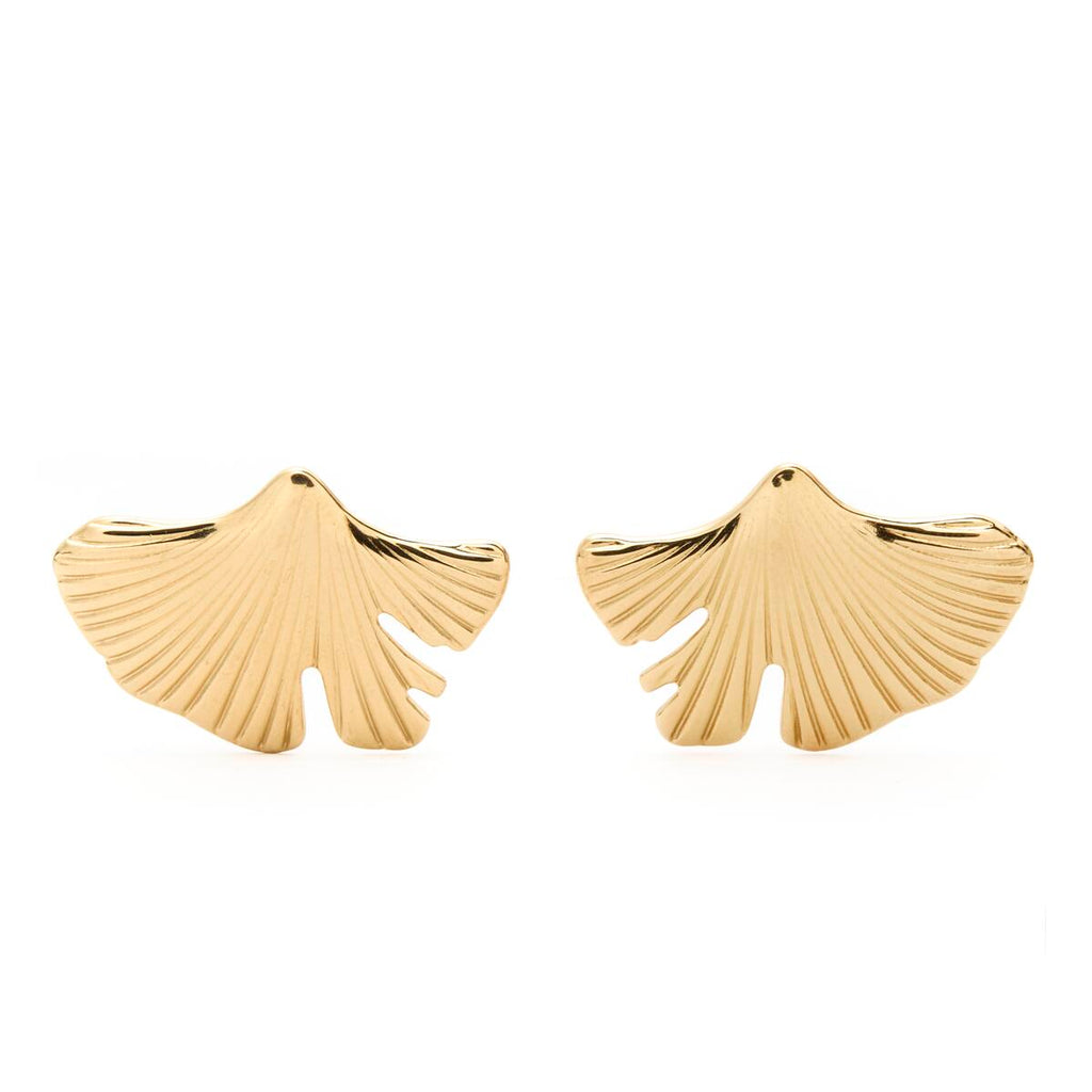 Pendientes Dorados Flores 1