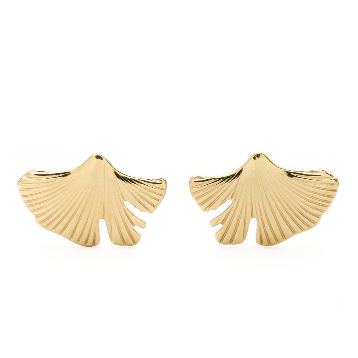 Pendientes Dorados Flores 1