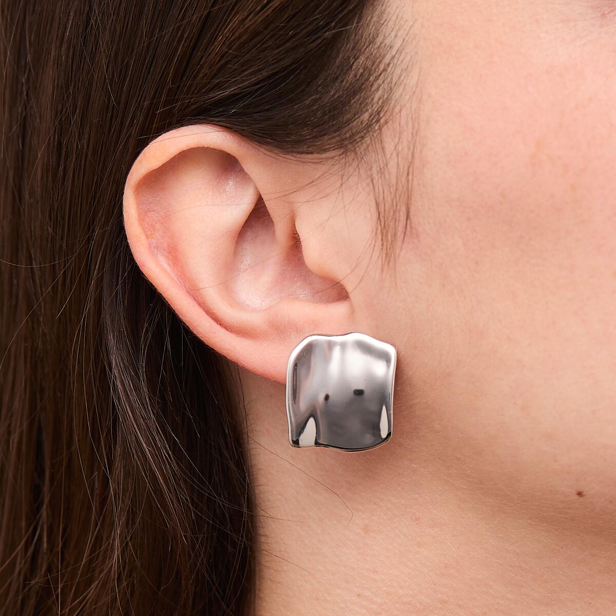 Pendientes Plateados Vintage 4