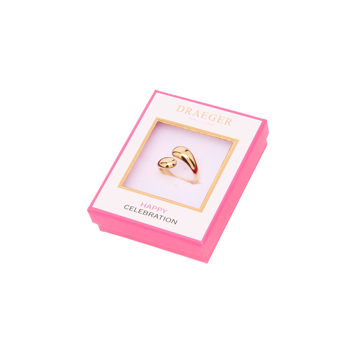 Anillo Dorado de Doble Anillo 3