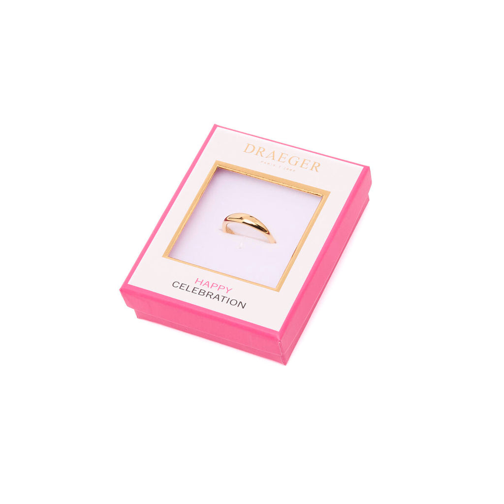 Anillo Dorado Asimétrico 3