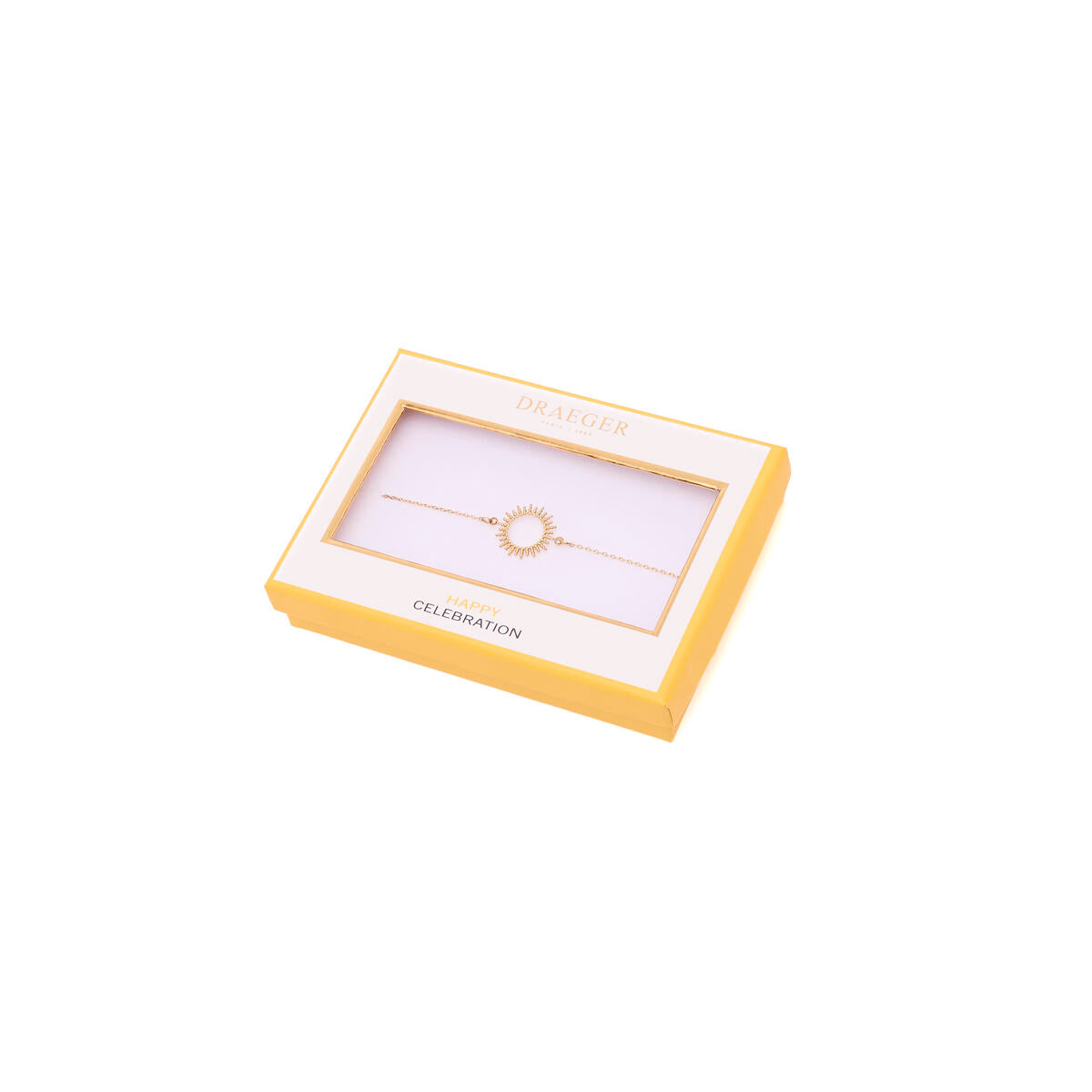 Pulsera Fina Dorada con Sol 3