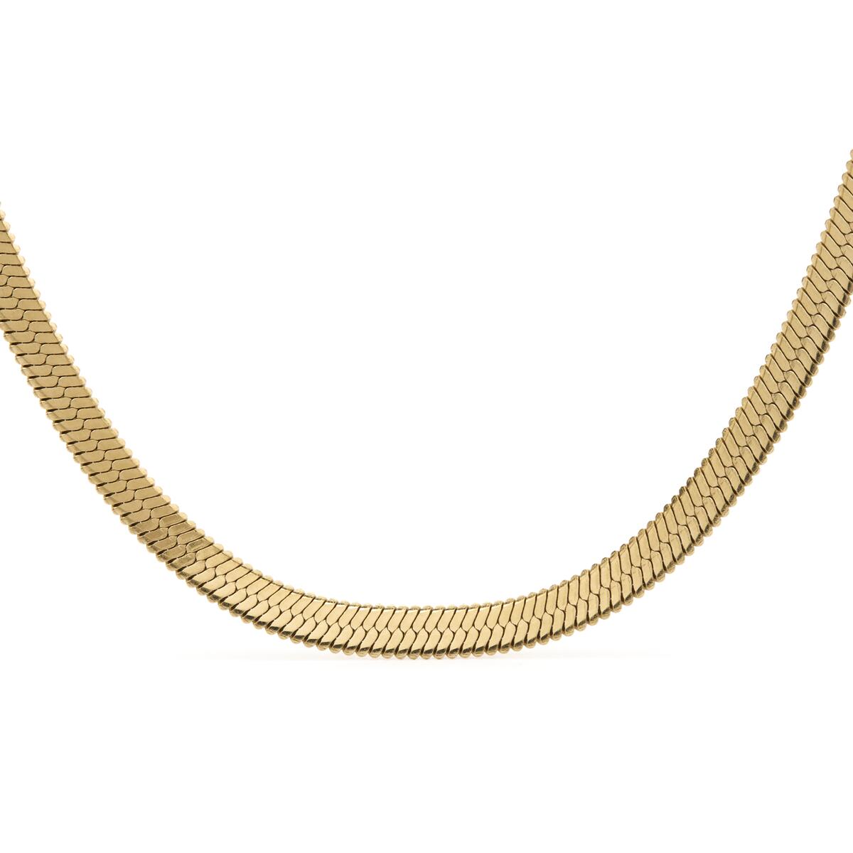 Collar de Malla Dorado 1