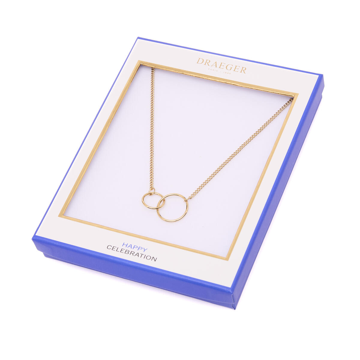 Collar Dorado de Doble Anillo 3