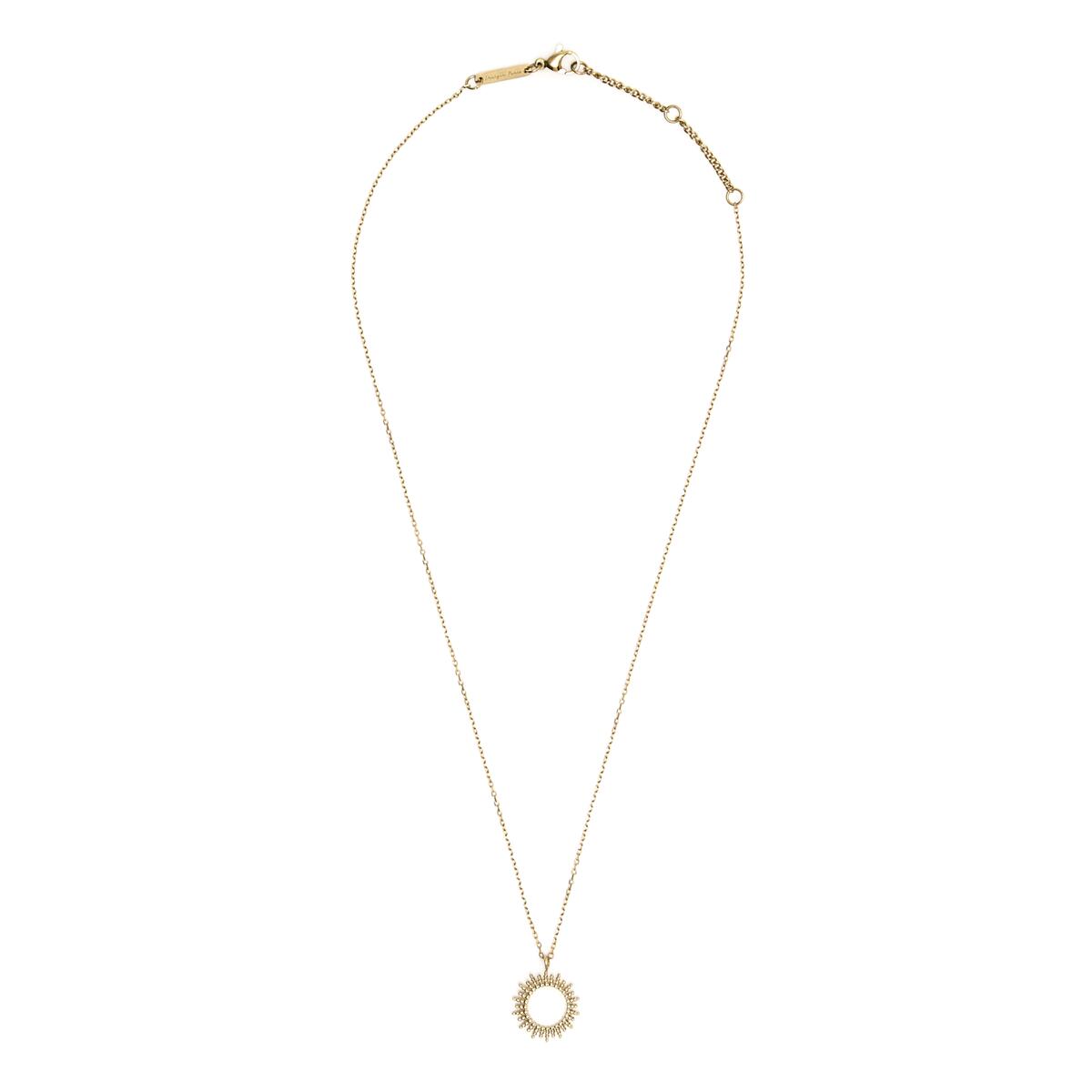 Collar Dorado Colgante Sol 2