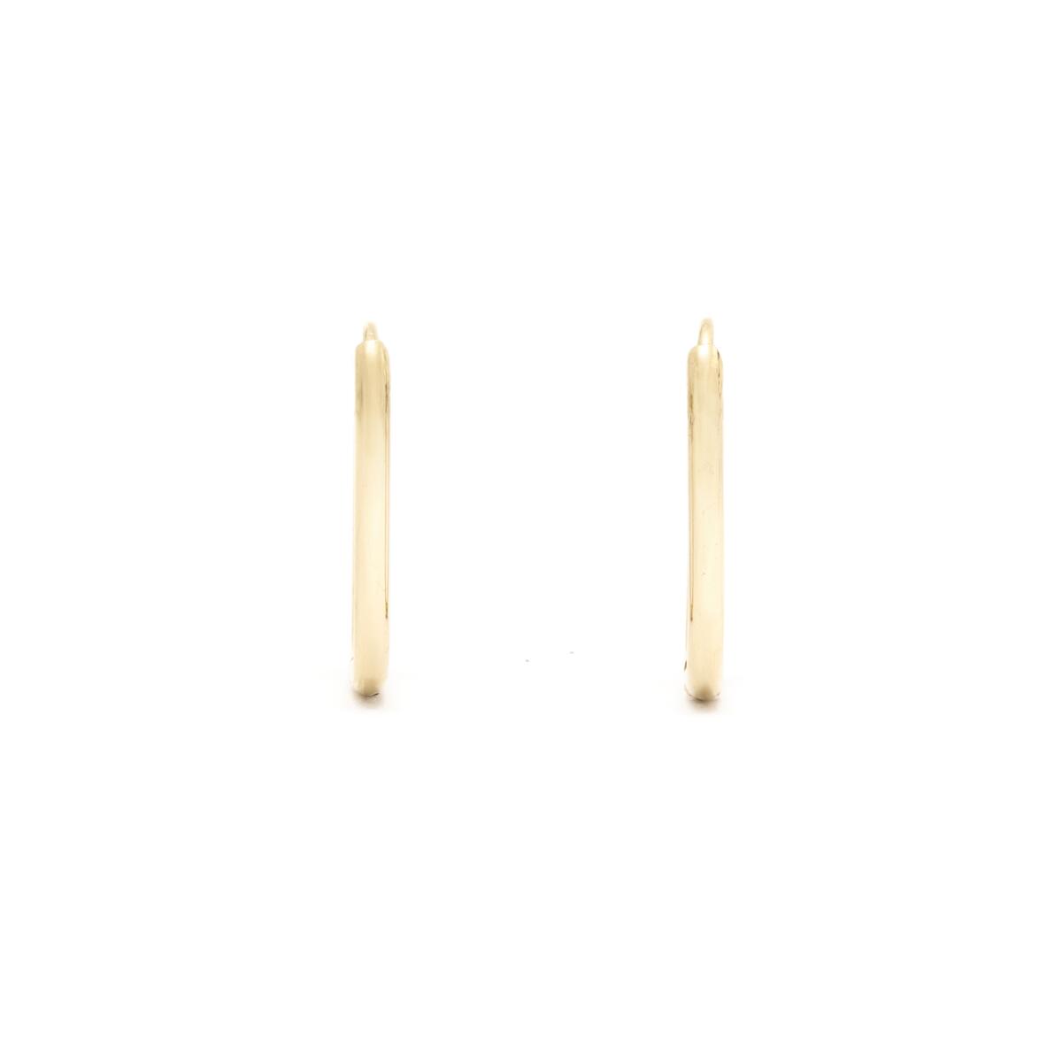 Aros Dorados Rectangulares 1