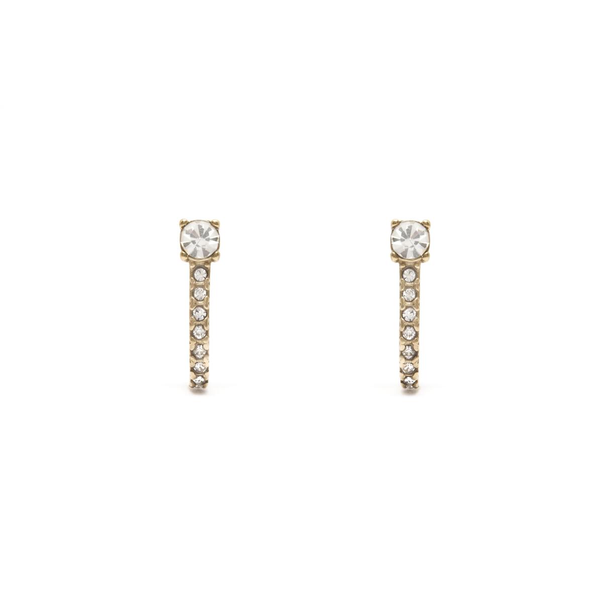 Pendientes Dorados Brillantes 1