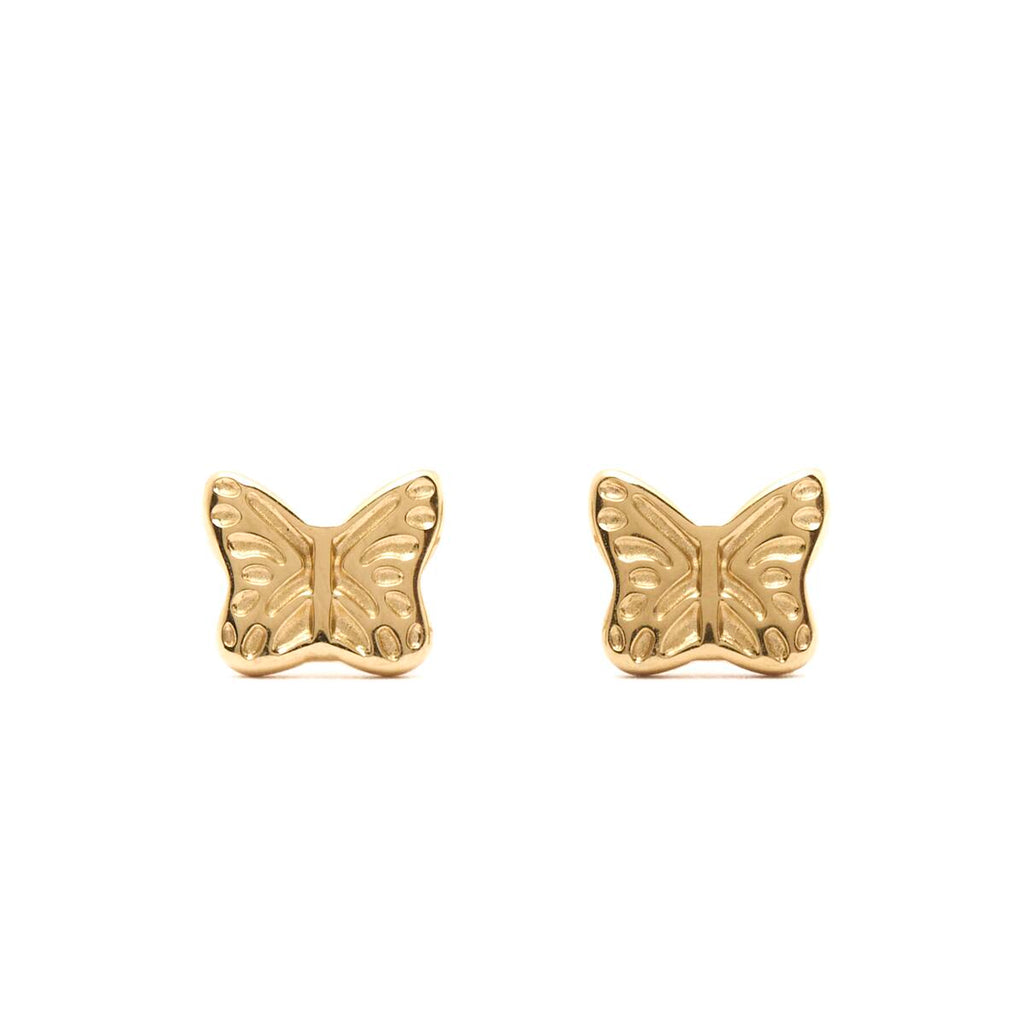 Pendientes Mariposa Dorados 1