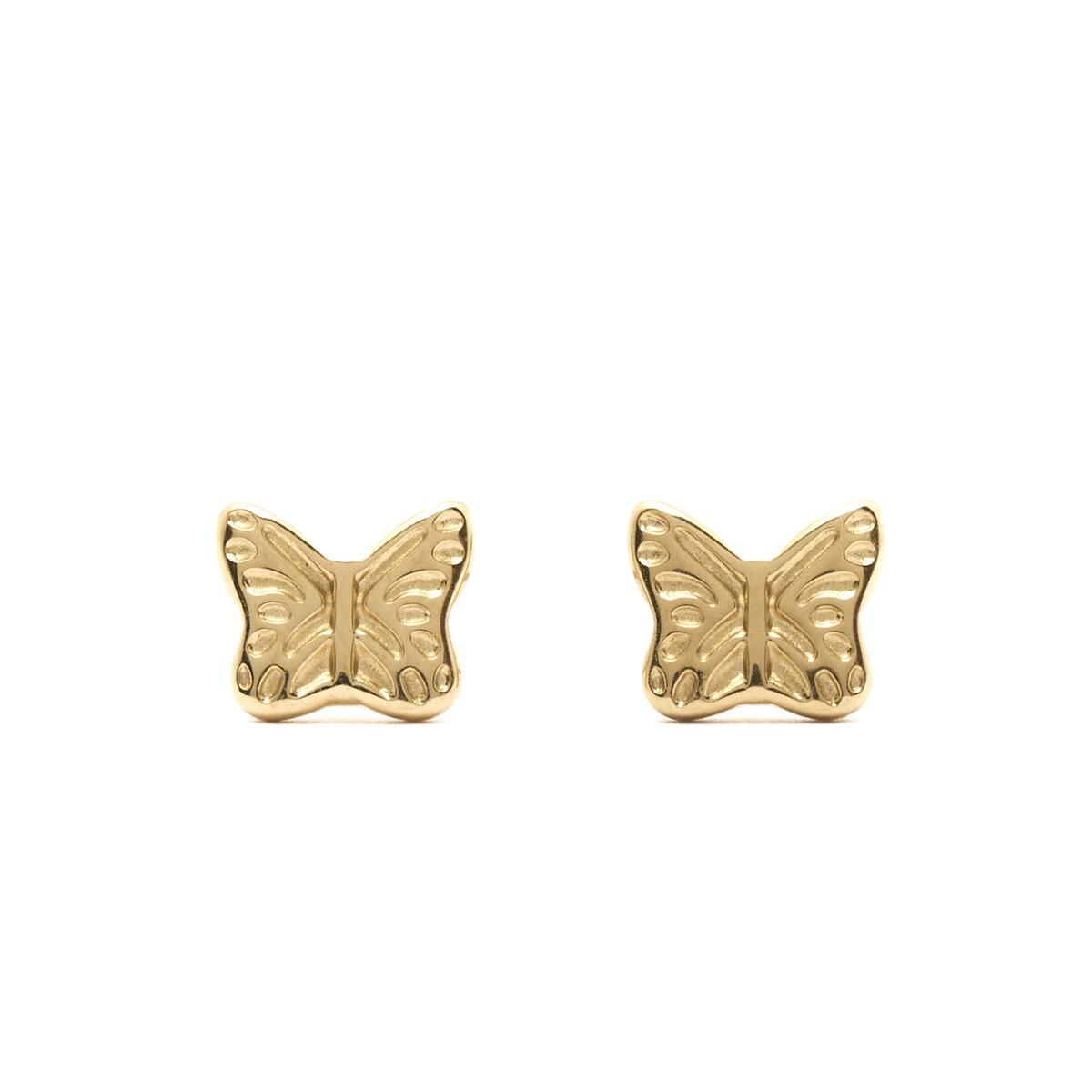 Pendientes Mariposa Dorados 1