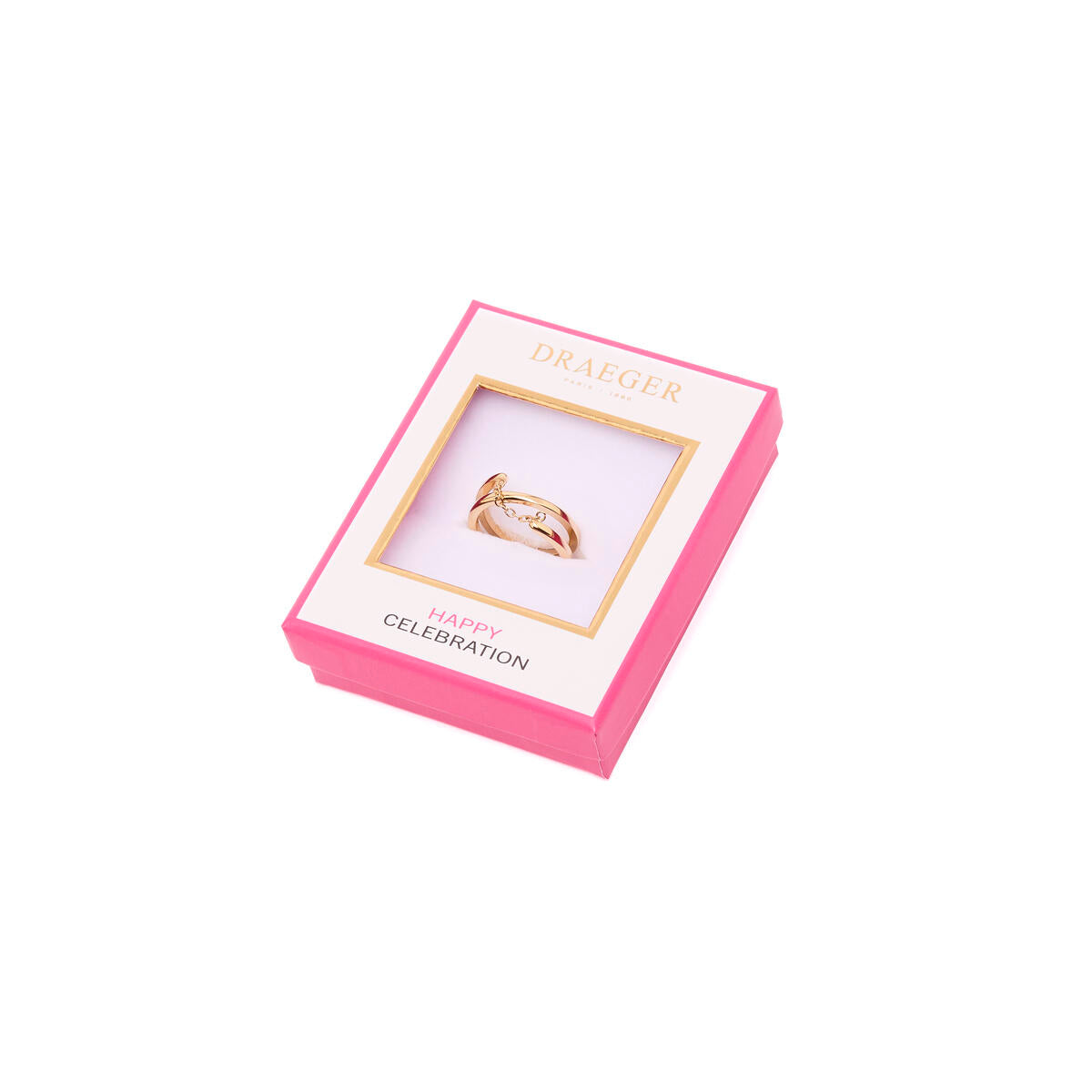 Anillo Dorado de Cadena 3