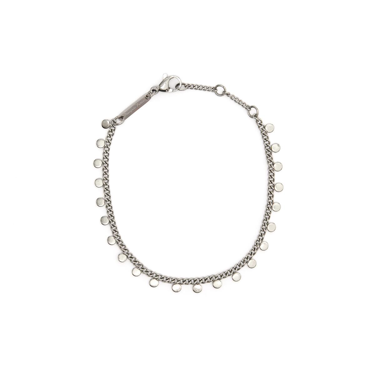 Pulsera Fina de Plata con Círculos 1
