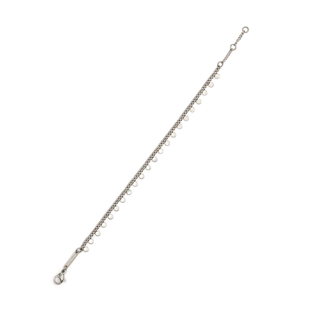 Pulsera Fina de Plata con Círculos 2