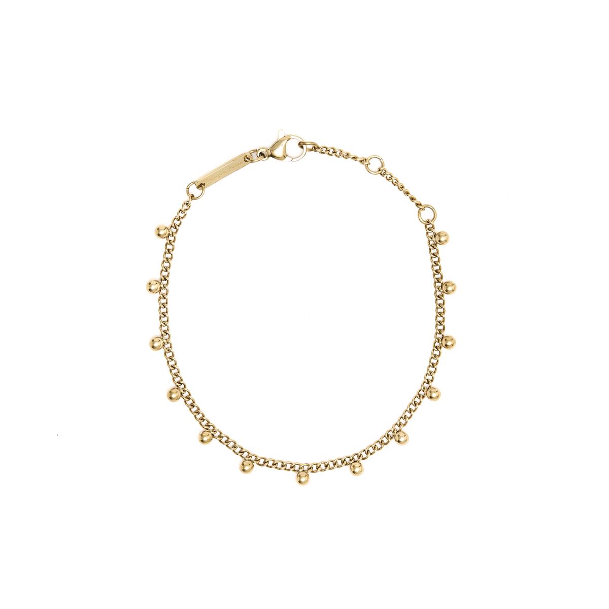 Pulsera de Oro Mini Bolas 1