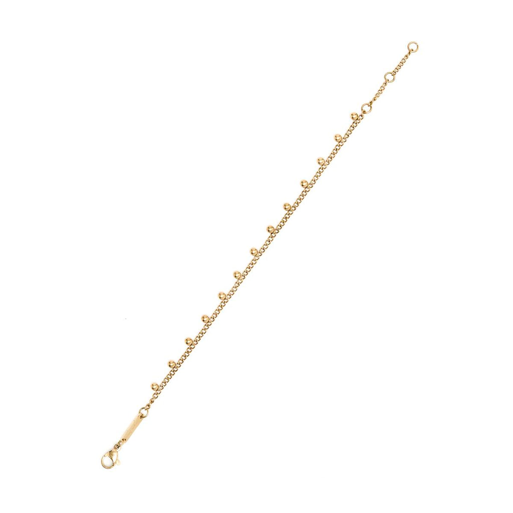 Pulsera de Oro Mini Bolas 2