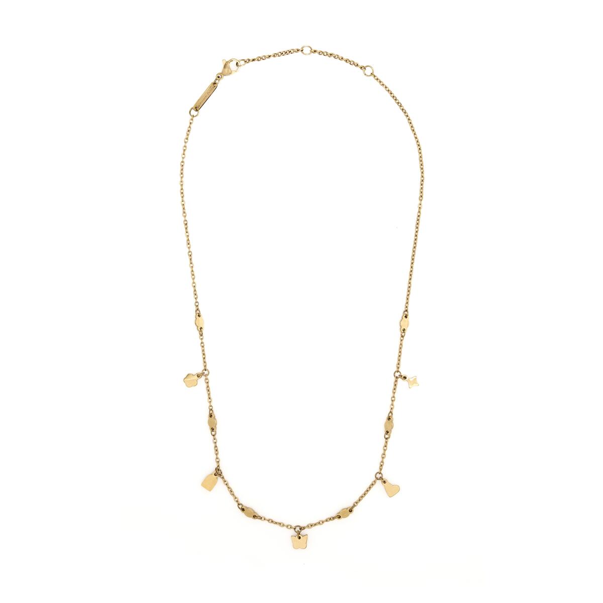 Collar Dorado con Iconos 2