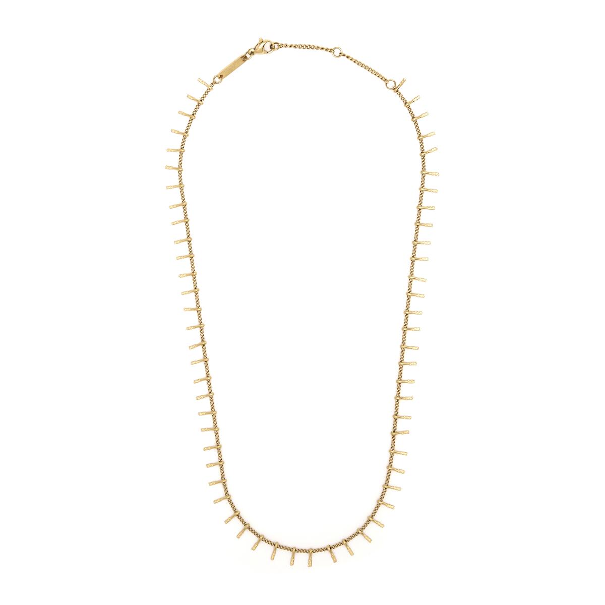 Collar Dorado Multibarras 2