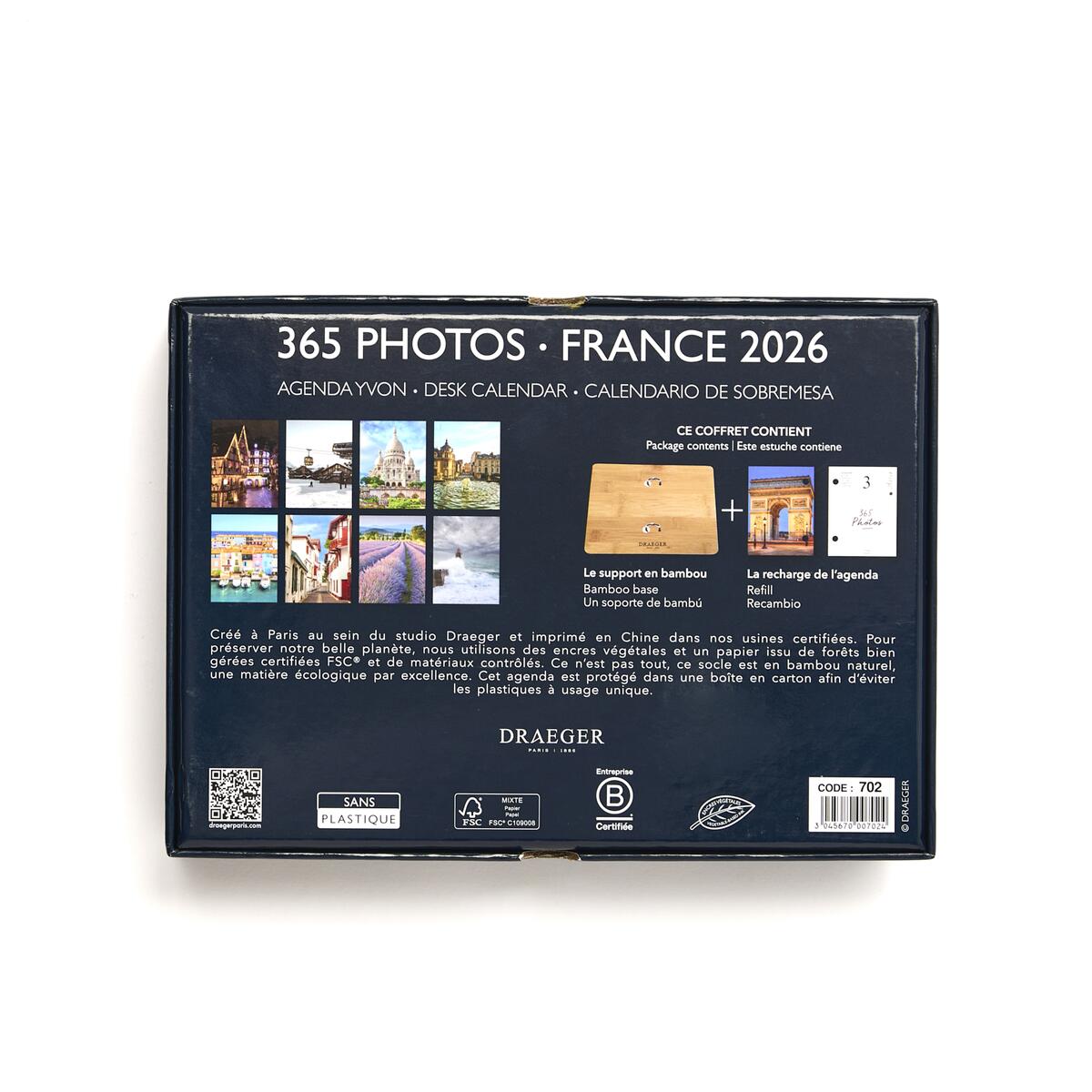 Agenda Efemérides 2026 Francia 2