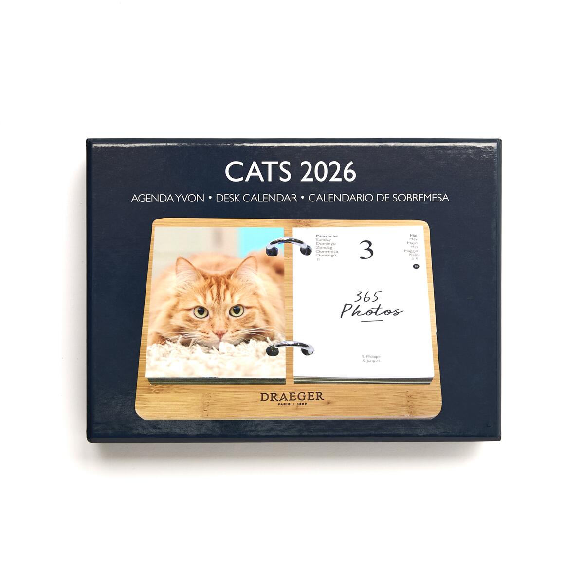 Agenda Efemérides 2026 Gatos 1