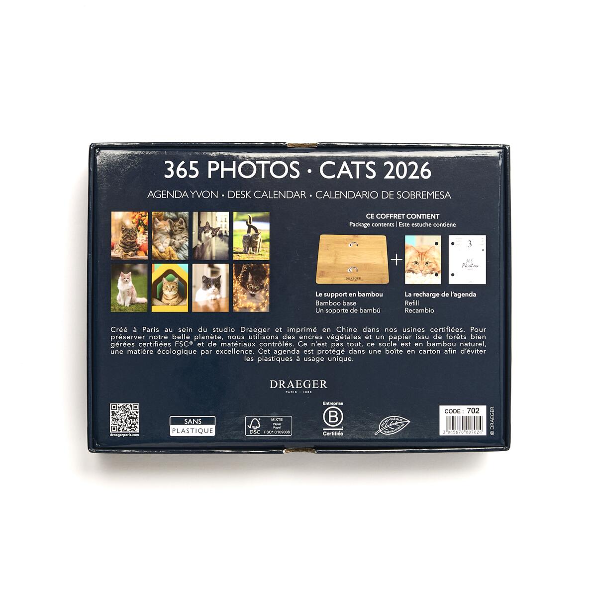 Agenda Efemérides 2026 Gatos 2