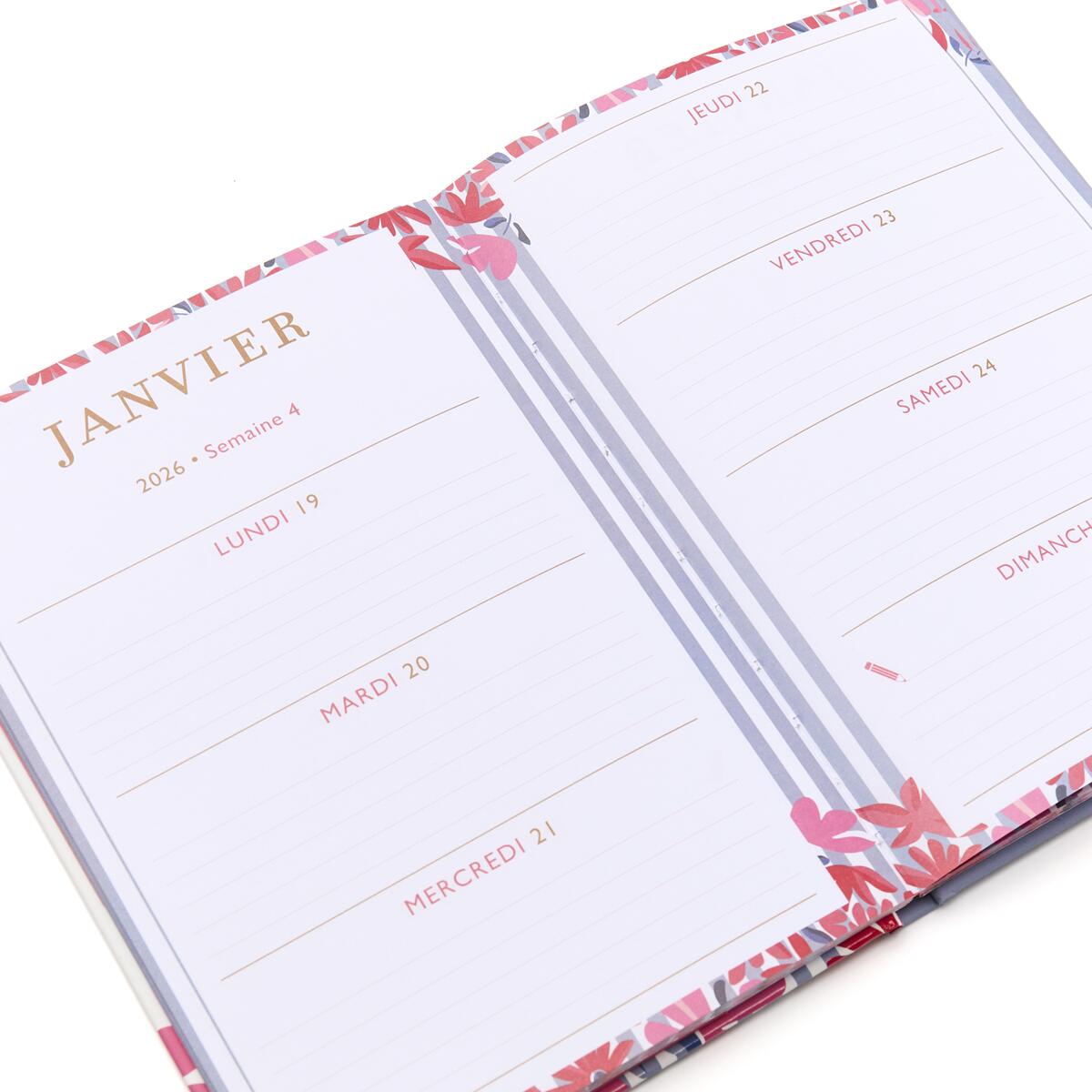 Agenda Home Office 2025-2026 Rayas Home office 3