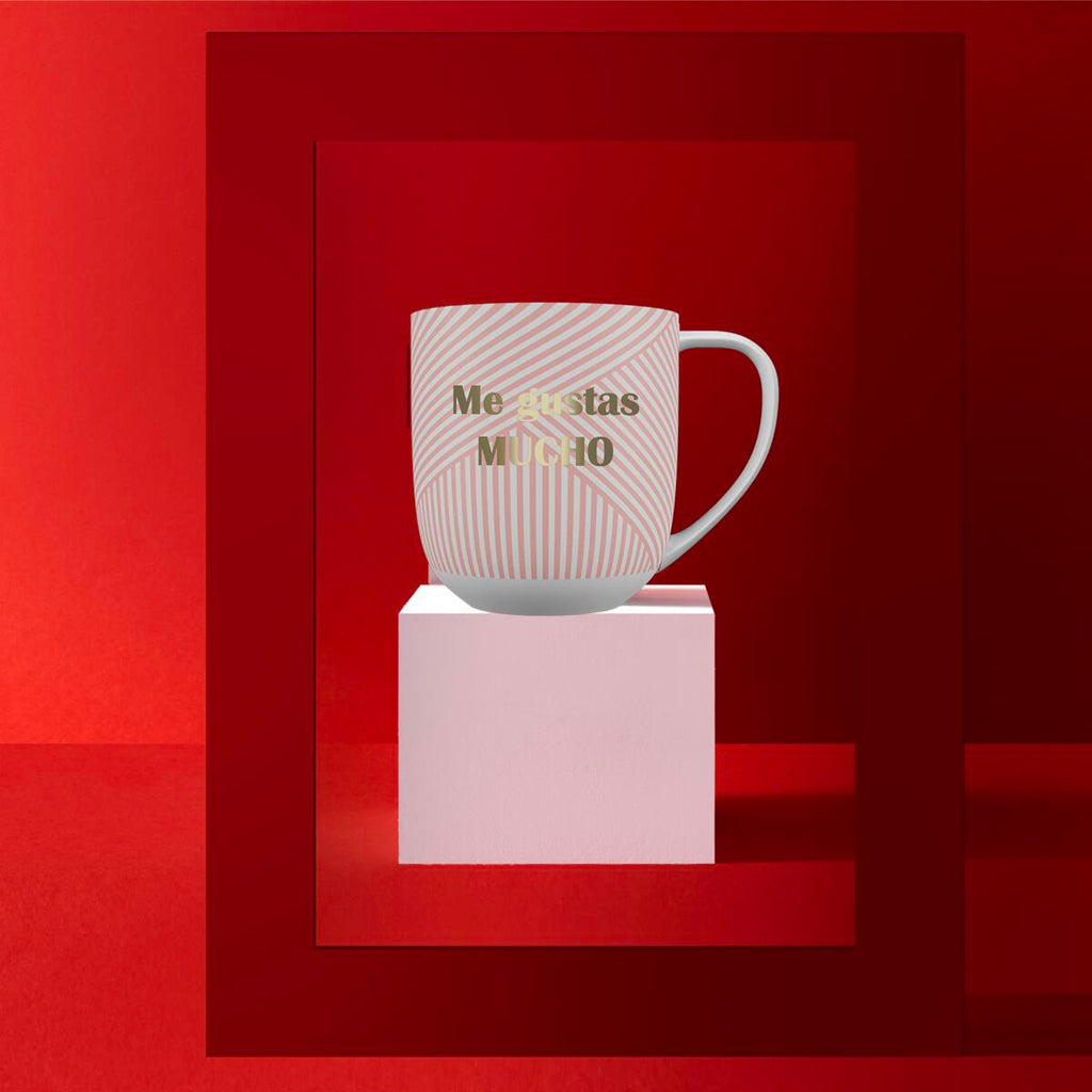 Taza tema afecto Me Gustas Mucho 6