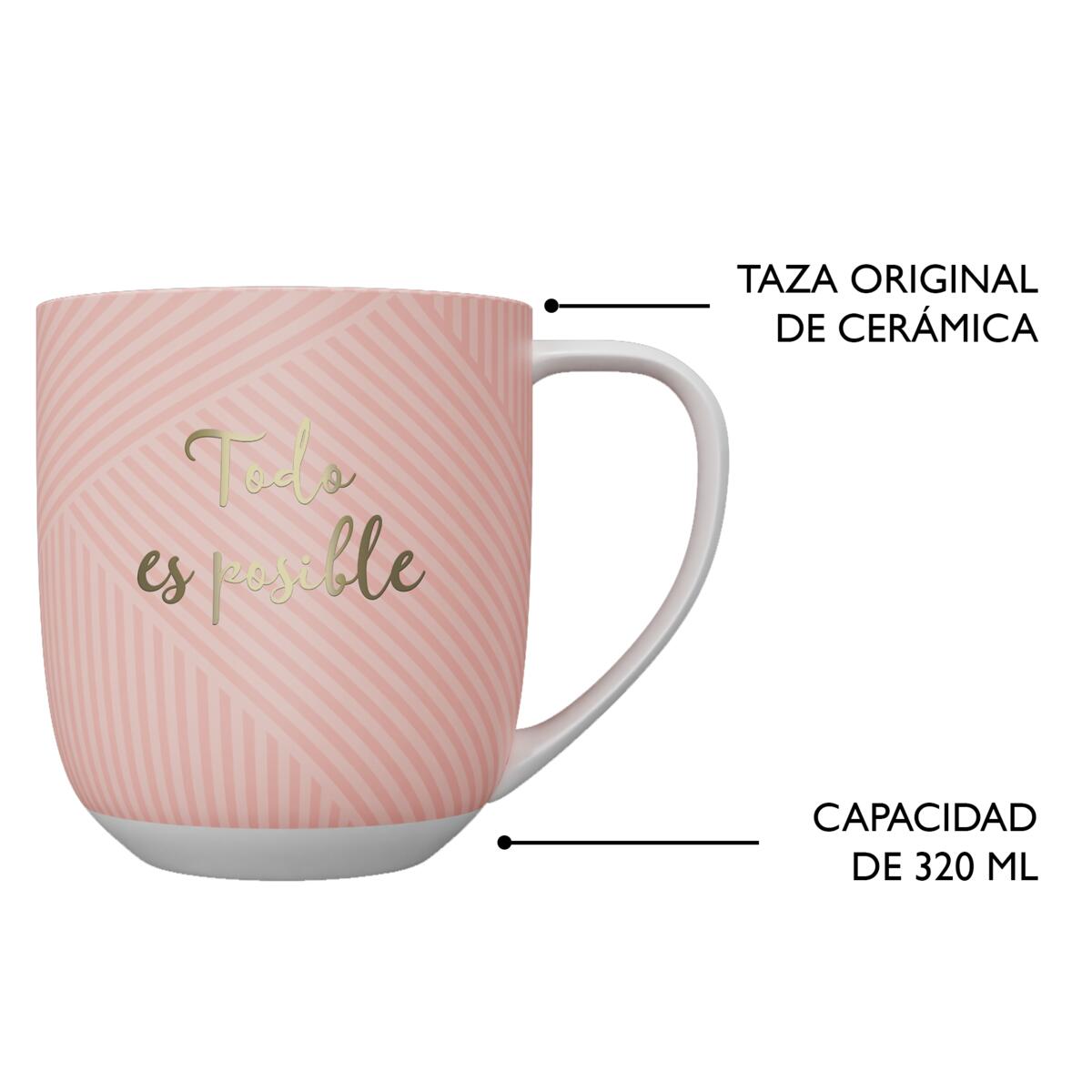 Taza con Mensaje Todo es Posible 5