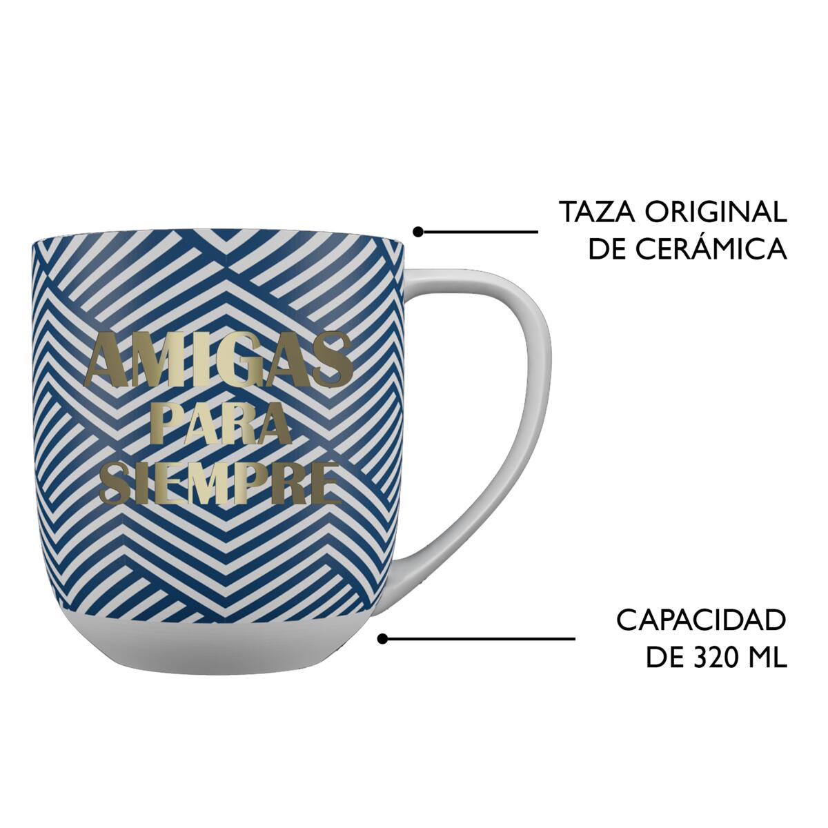 Taza tema Afecto Amigas para Siempre 5