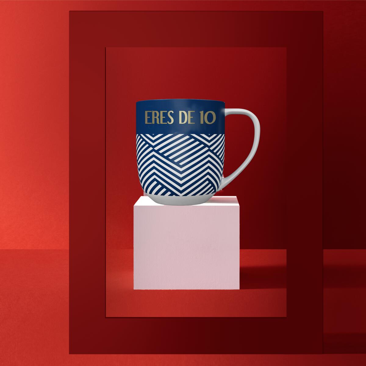 Taza tema afecto Eres de 10 6