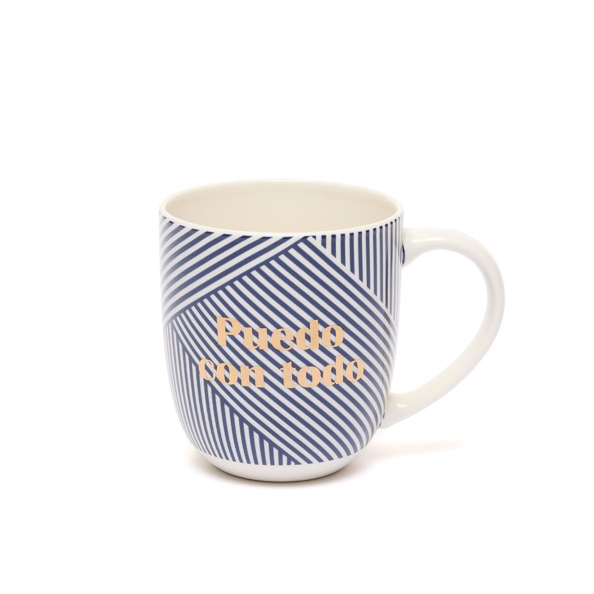 Taza con Mensaje Puedo con Todo 1
