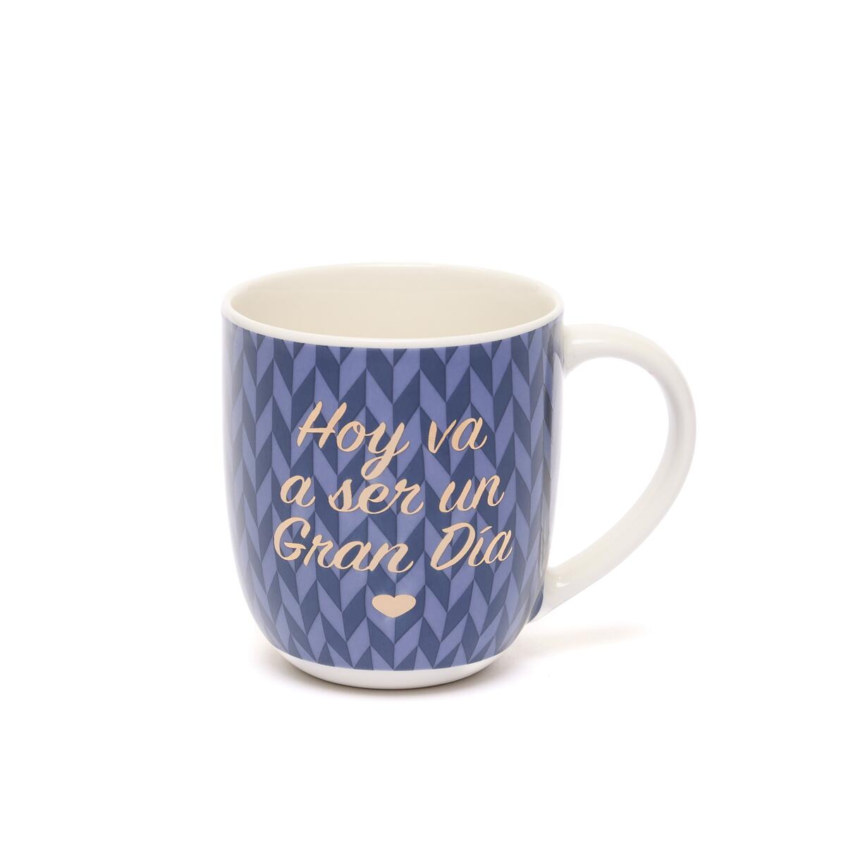 Taza con Mensaje Hoy va a ser un Gran Día 1