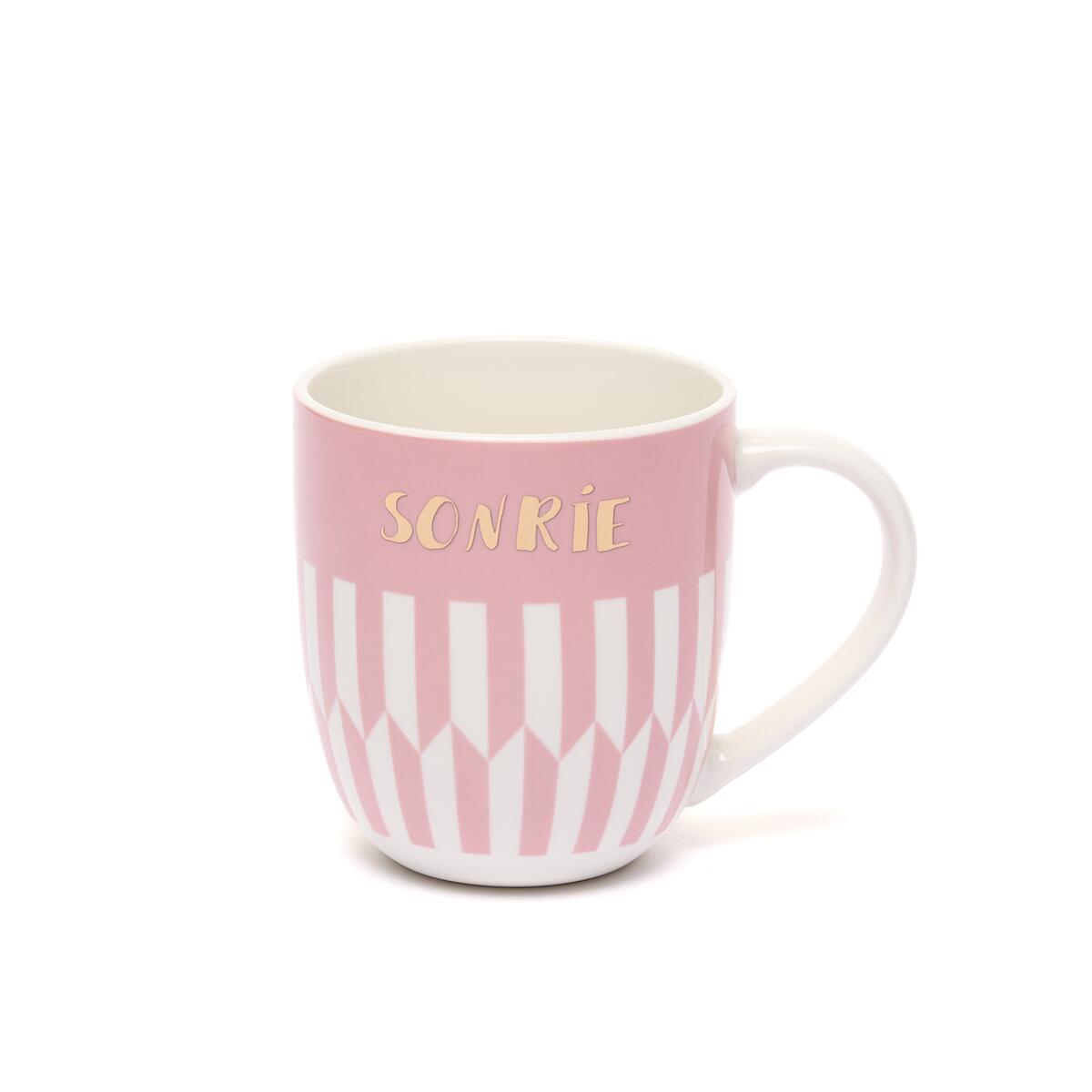 Taza con Mensaje Sonríe 1