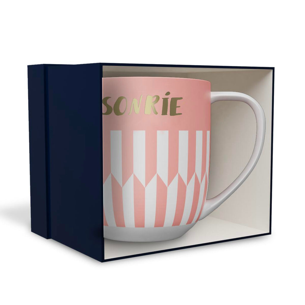 Taza con Mensaje Sonríe 3