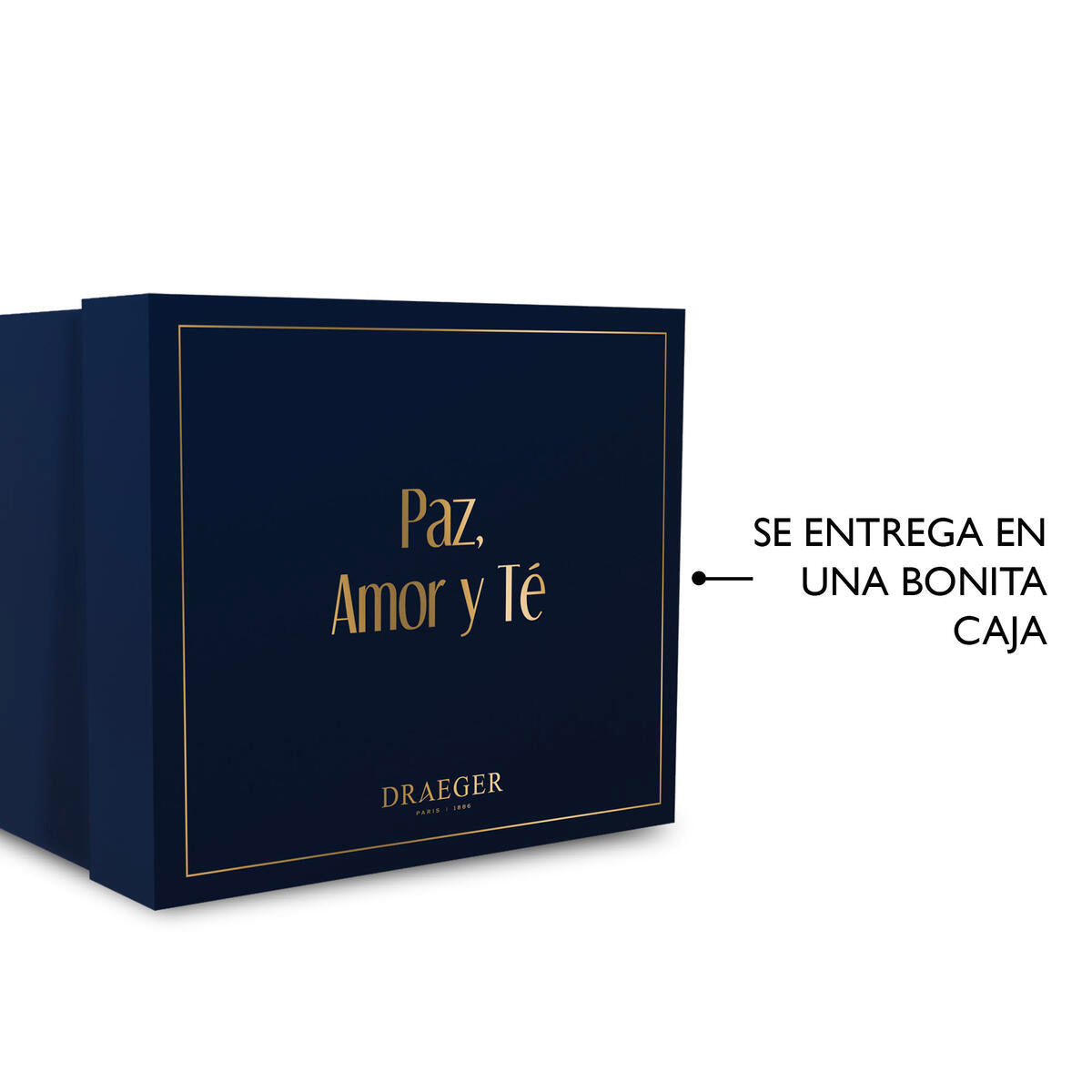 Taza con Mensaje Paz Amor y Té 4