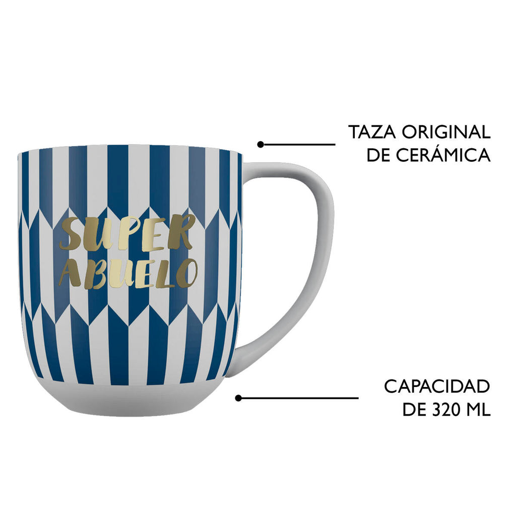 Taza tema Familiar Super Abuelo 5