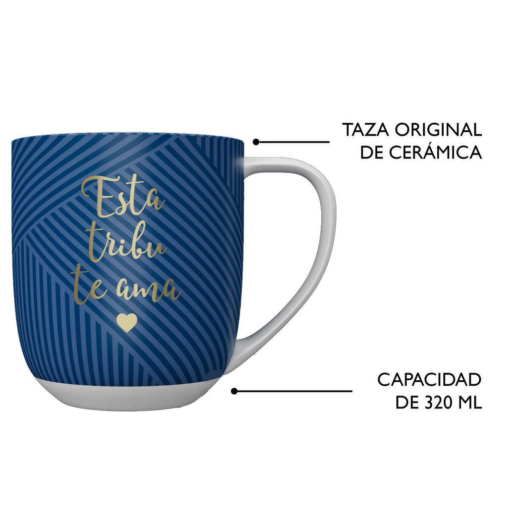 Taza tema Afecto Esta Tribu te Ama 5