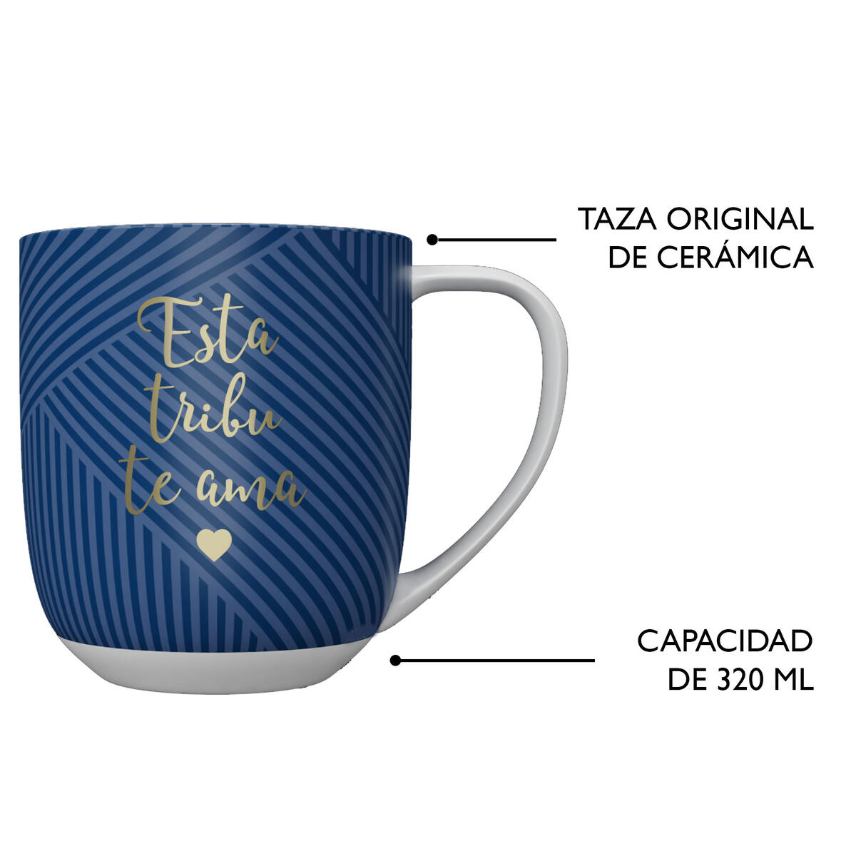 Taza tema Afecto Esta Tribu te Ama 5