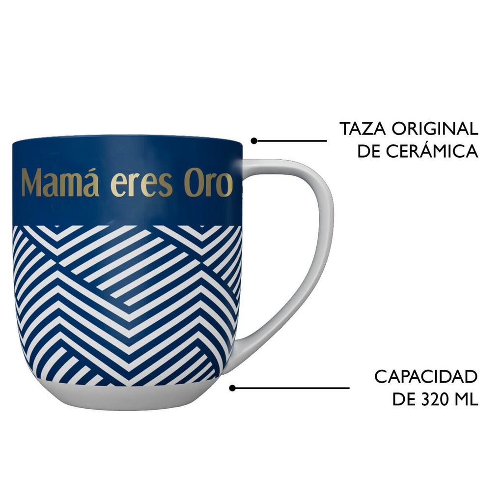 Taza tema Familiar Mamá Eres Oro 5