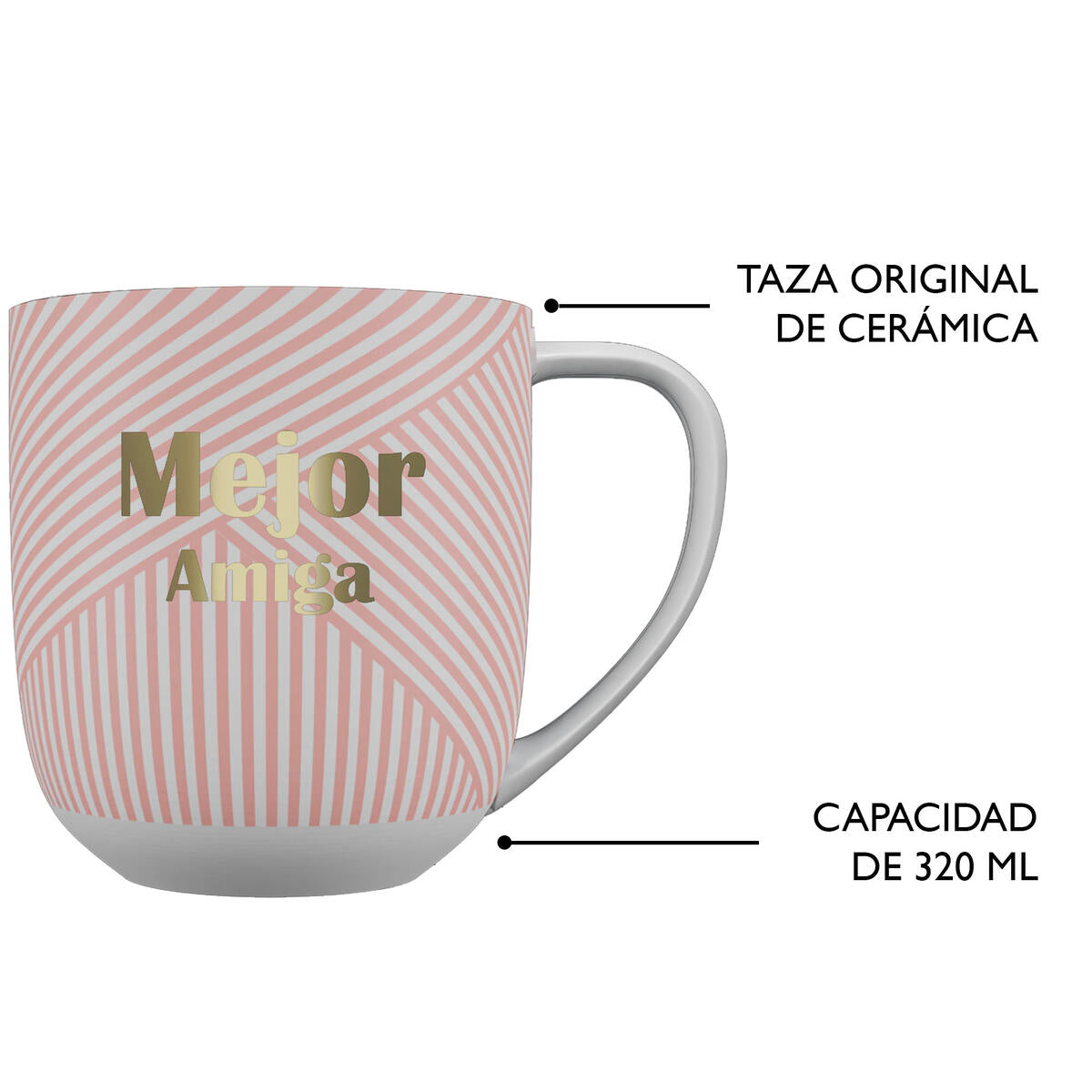 Taza tema Afecto Mejor Amiga 5
