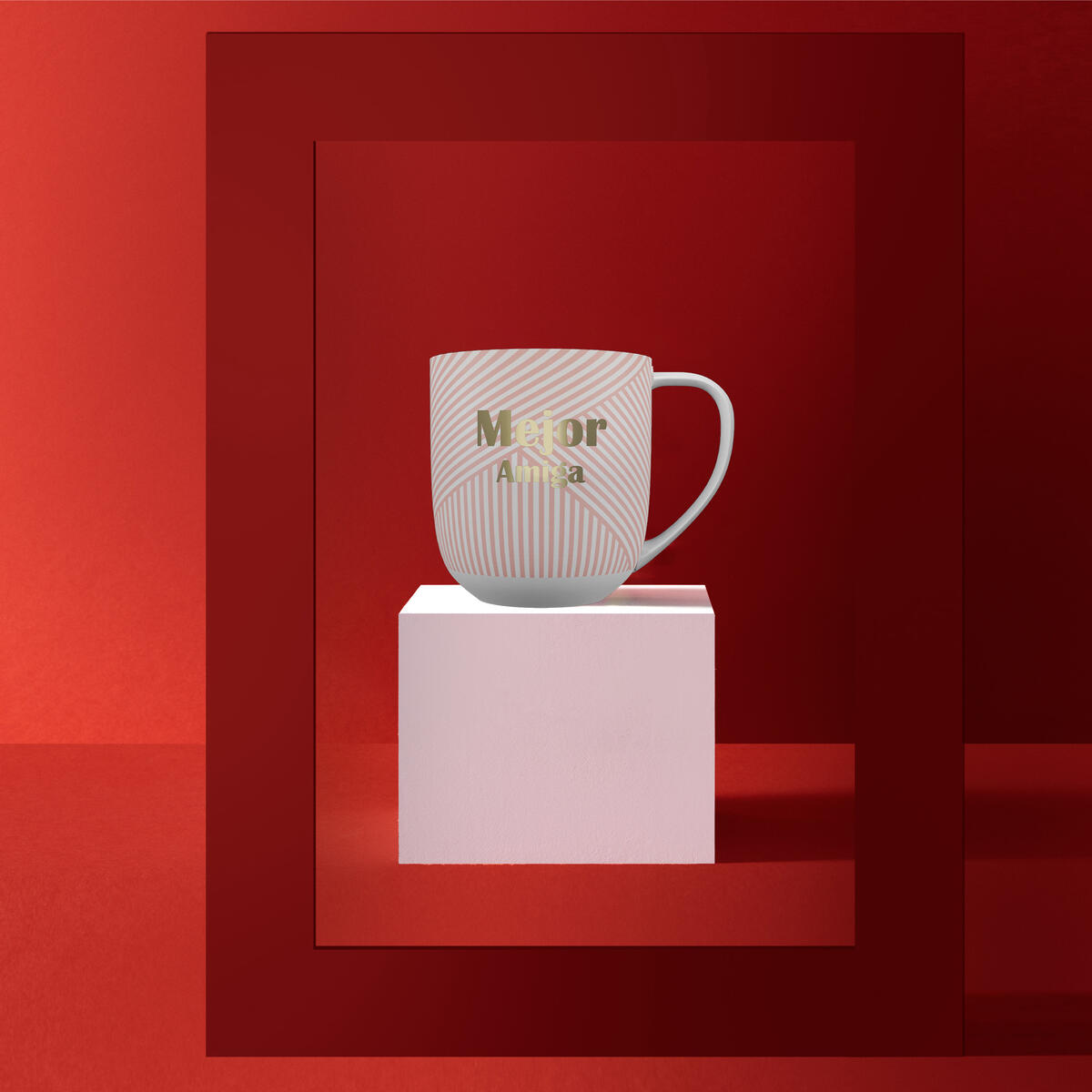Taza tema afecto Mejor Amiga 6