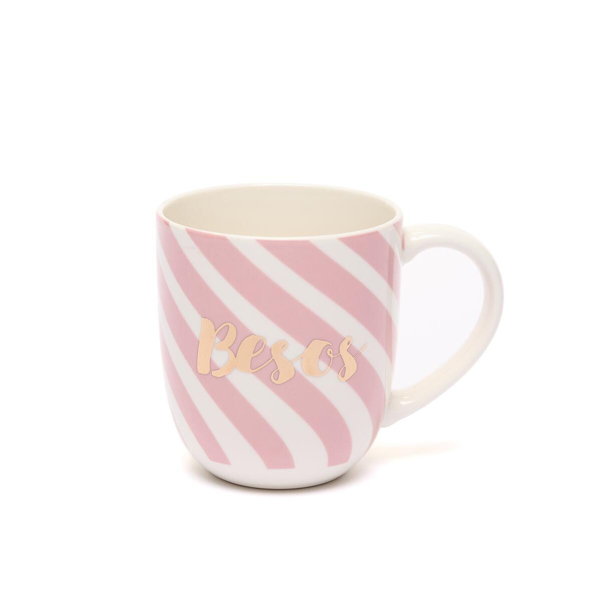 Taza con Mensaje Besos 1