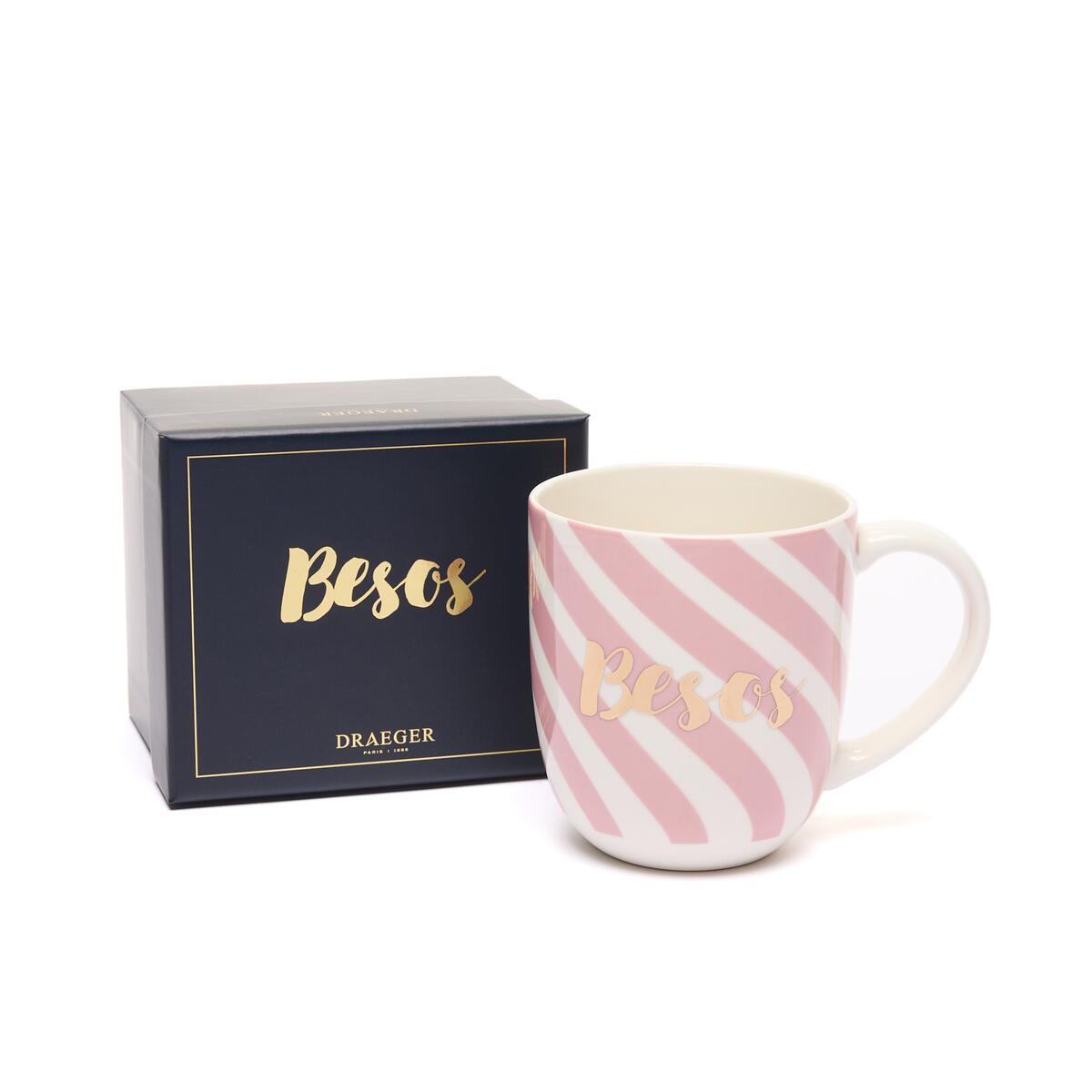 Taza con Mensaje Besos 2