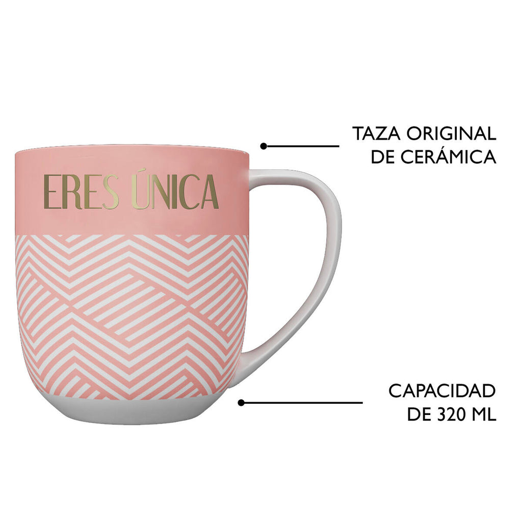 Taza tema Afecto Eres Única 5