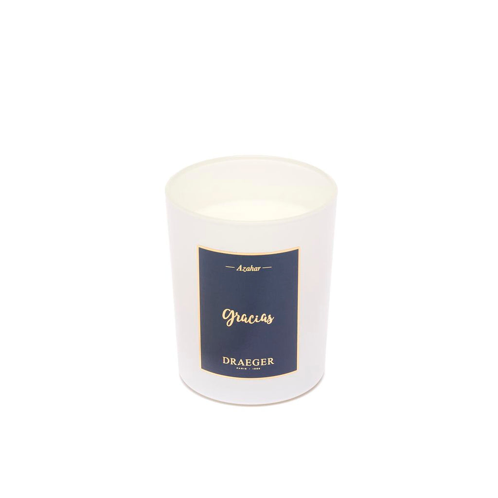 Velas con Mensaje y Fragancia Azahar Gracias 1