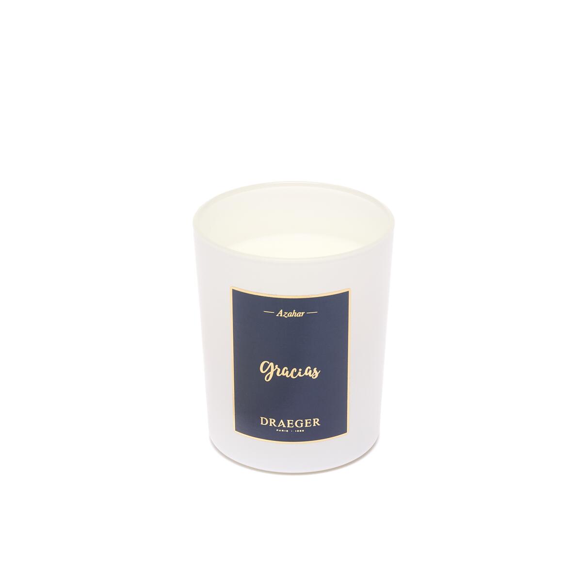 Velas con Mensaje y Fragancia Azahar Gracias 1