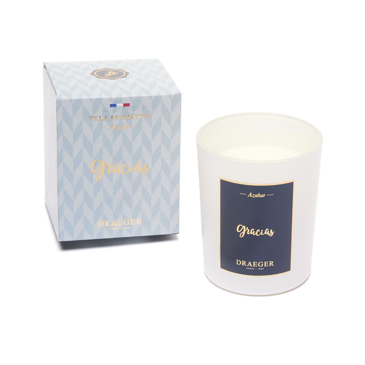 Velas con Mensaje y Fragancia Azahar Gracias 2