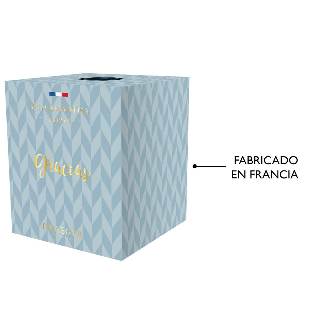 Velas con Mensaje y Fragancia Azahar Gracias 4