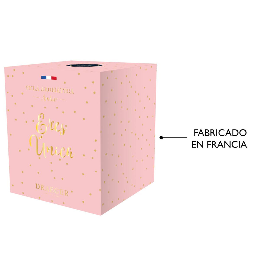 Velas tema Afecto y Fragancia Azahar Eres unica 4