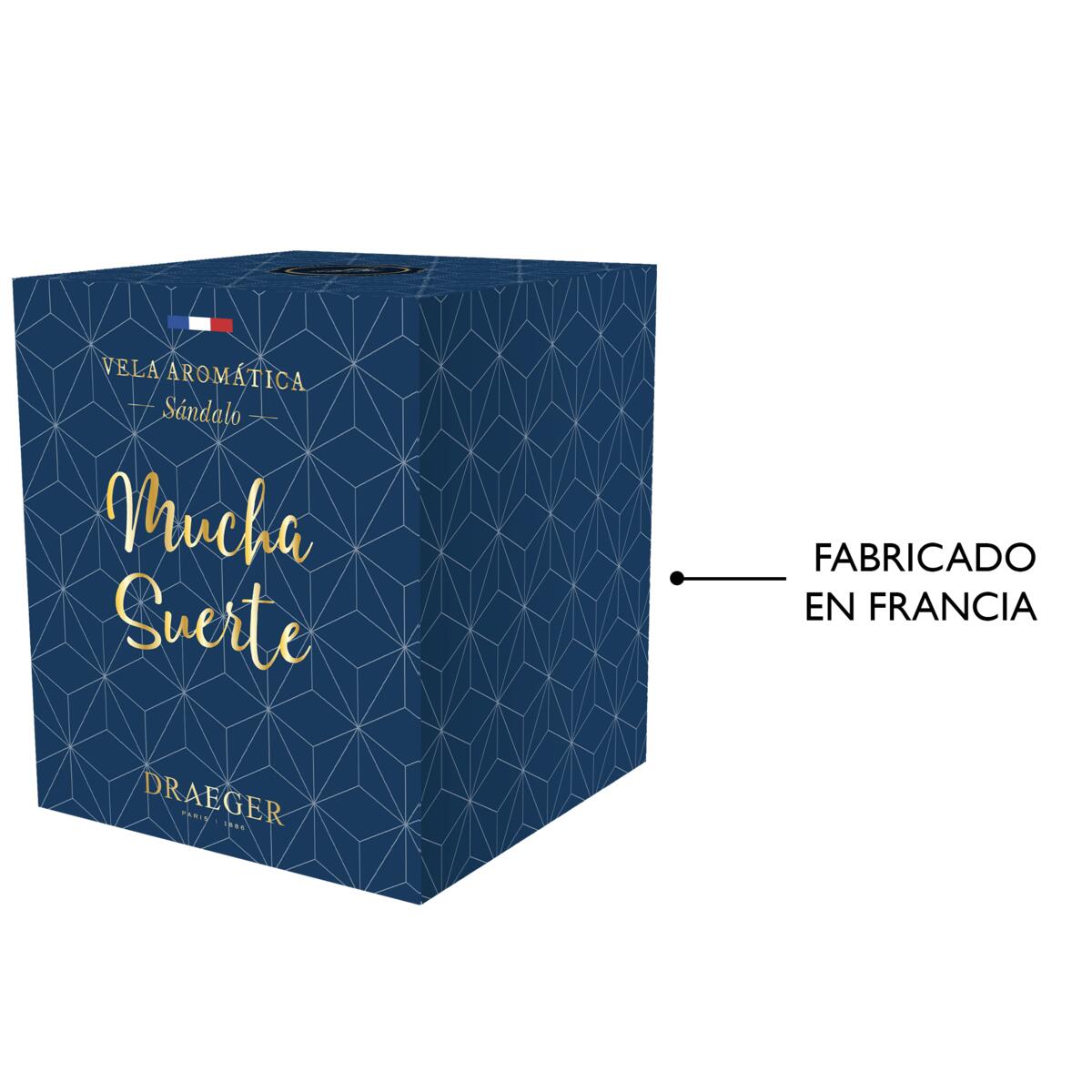 Velas con Mensaje y Fragancia Azahar Mucha suerte 4