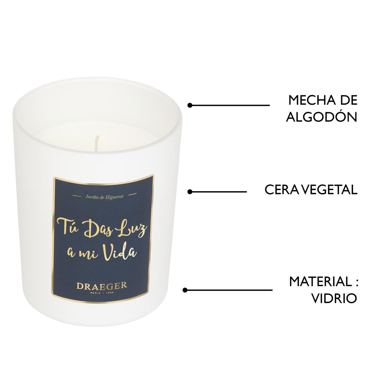 Velas tema Afecto y Fragancia Azahar Tu das luz en mi vida 5