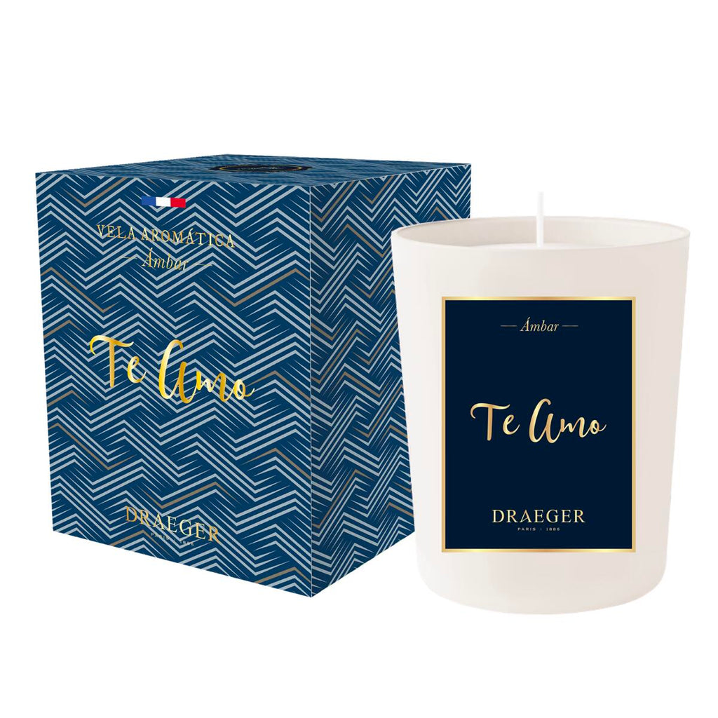 Velas tema Afecto y Fragancia Azahar Te amo 3